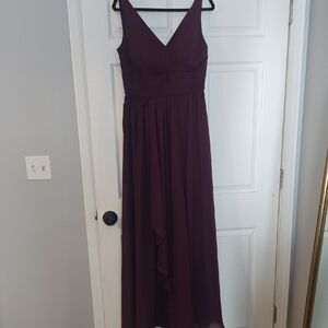 Elegant Purple Evening Gown